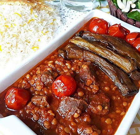 طرز تهیه قیمه بادمجان