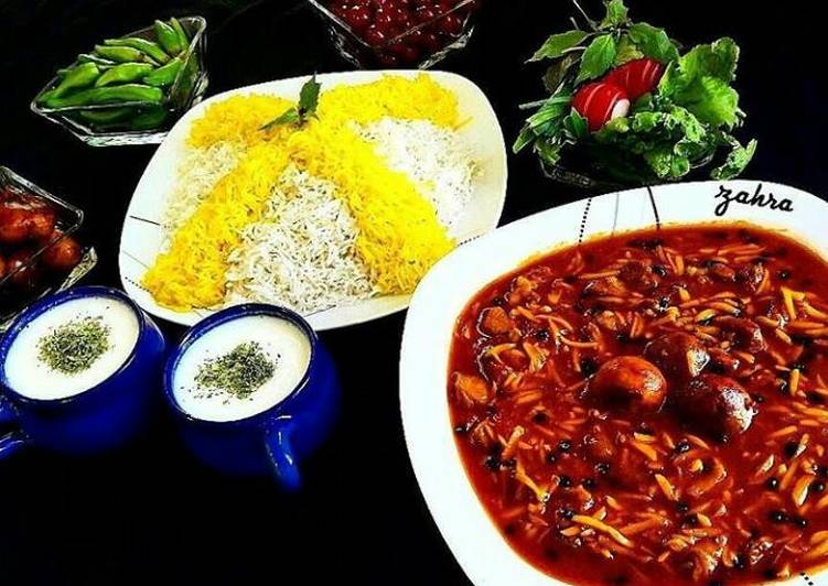 طرز تهیه خورشت خلال