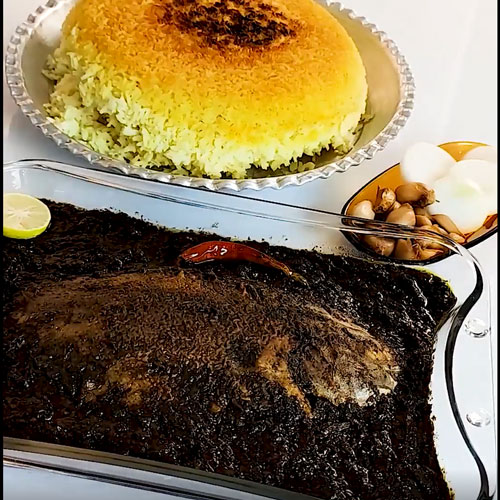 قلیه ماهی غذایی از جنوب