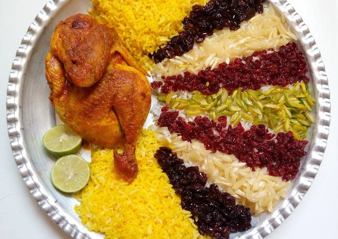 طرز تهیه مرصع پلو